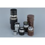 A Small Selection of Various Lenses,