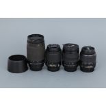 A Collection of Nikon AF Lenses