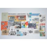 A Very Good Selection of Various Non-English Brochures & Manuals,