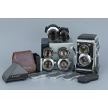 A Mamiya C3 Professional TLR Camera Outfit,