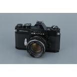 An Asahi Pentax Spotmatic SP II SLR Camera,