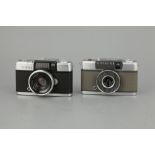 Two Olympus Pen Cameras