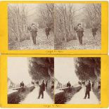 Two Stereoviews of Photographers,