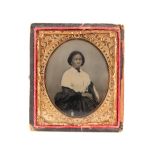 An Ambrotype of an African-American Woman,