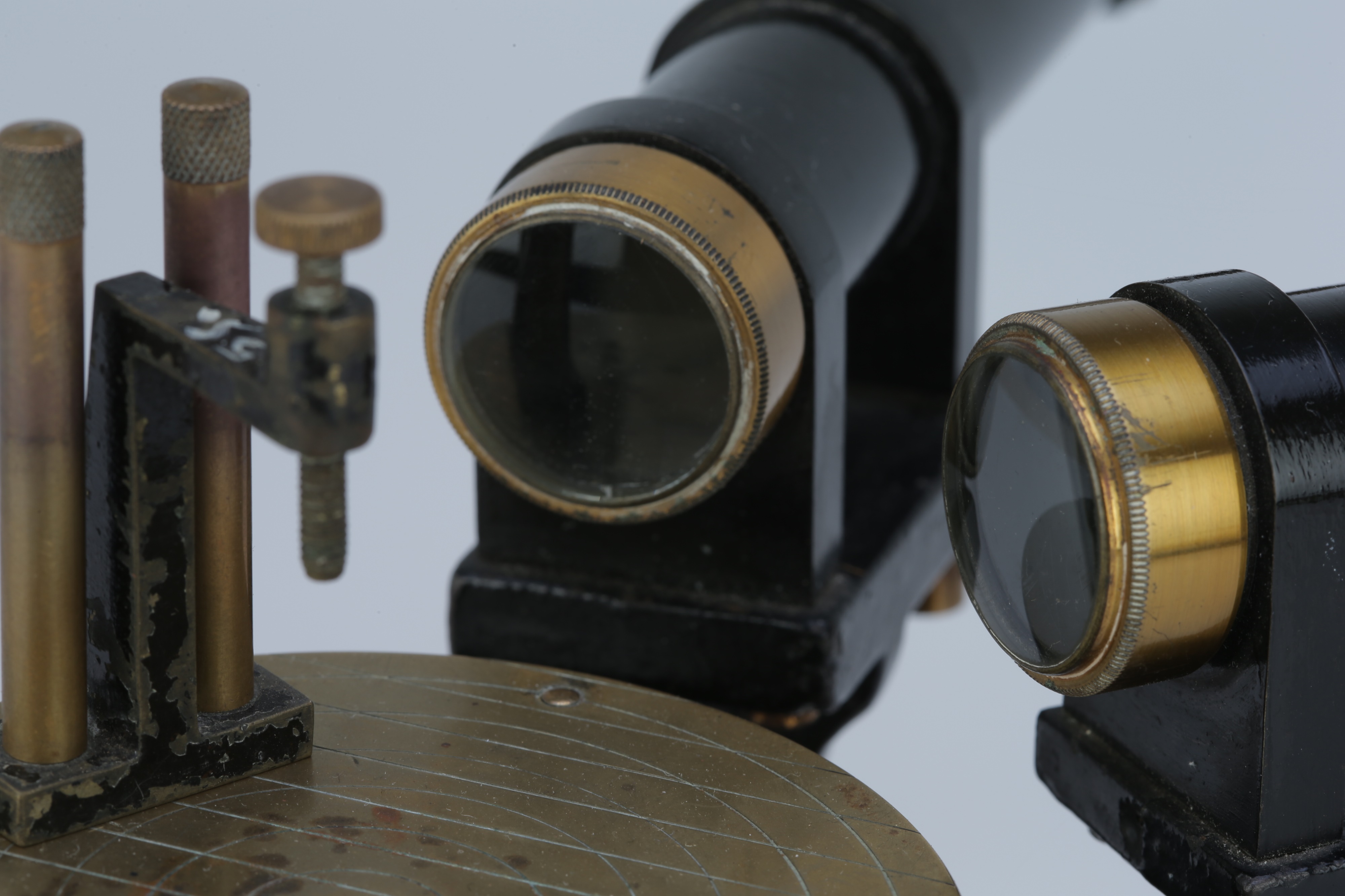 Brass & Black Enamel Spectroscope, - Image 5 of 6