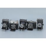 Five Folding Cameras,