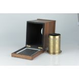 Brass & Mahogany Daylight Enlarger,