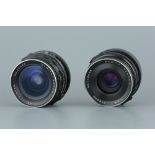 Two Mamiya RB67 Lenses,