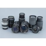 Eight Zoom Lenses for 35mm Cameras,