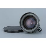 A Carl Zeiss Jena Flektogon f/4 25mm Lens,