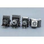 Four Folding Cameras,