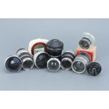 A Selection of Camera Lenses,