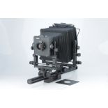 A Cambo SCX 10x8" Large Format Monorail Camera,