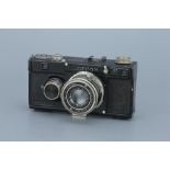 A Zeiss Ikon Contax Ib Rangefinder Camera,