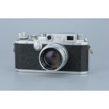 A Canon IIF Rangefinder Camera,