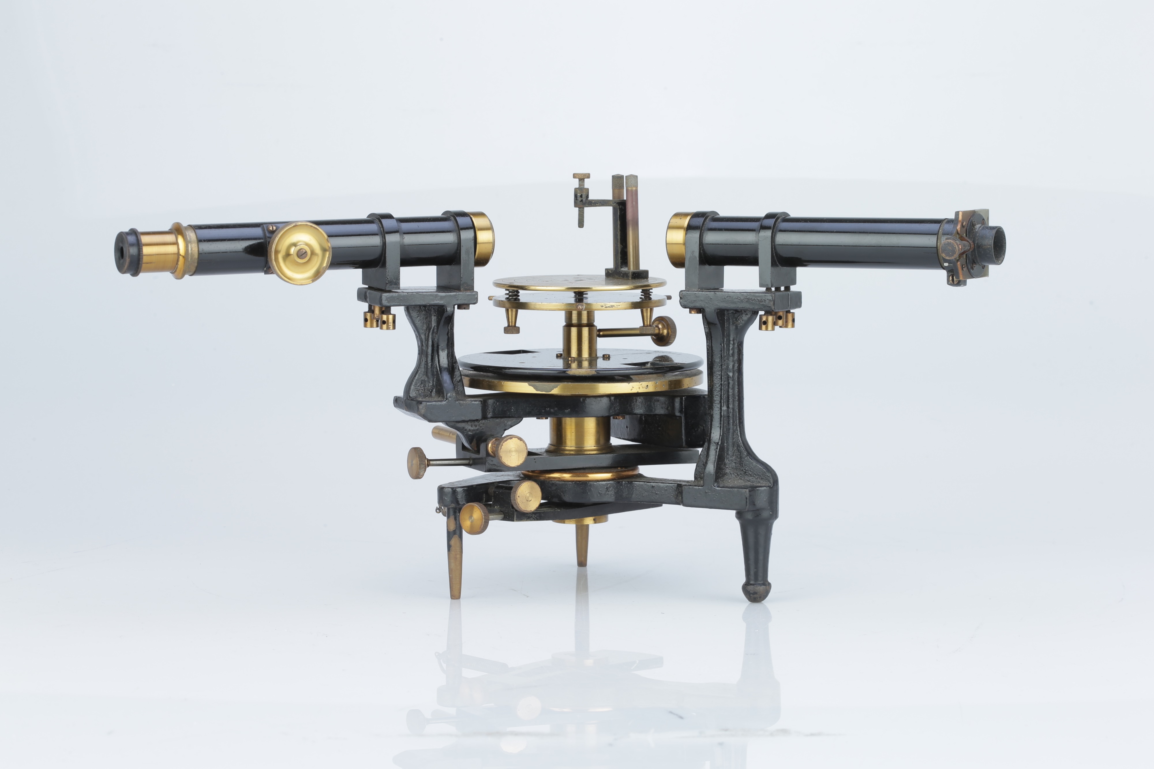 Brass & Black Enamel Spectroscope, - Image 2 of 6