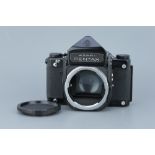 An Asahi Pentax 67 Medium Format SLR Body,