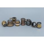 A Good Selection of Brass Lenses,