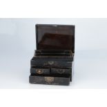 A Japanese Black Lacquer Box,