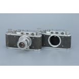 Two Zorki 35mm Rangefinder Cameras,