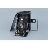 A Voigtländer AVUS Folding Plate Camera,