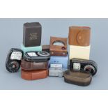 A Collection of Various Early Light Meters,