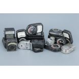 A Collection of Various Early Light Meters,