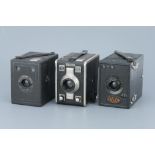 Three Box Type Cameras,