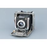 A Linhof Technika 5x4" Rangeifnder Camera,