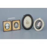 Collection of Early Portrait Miniatures,