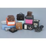 A Collection of Various Early Light Meters,