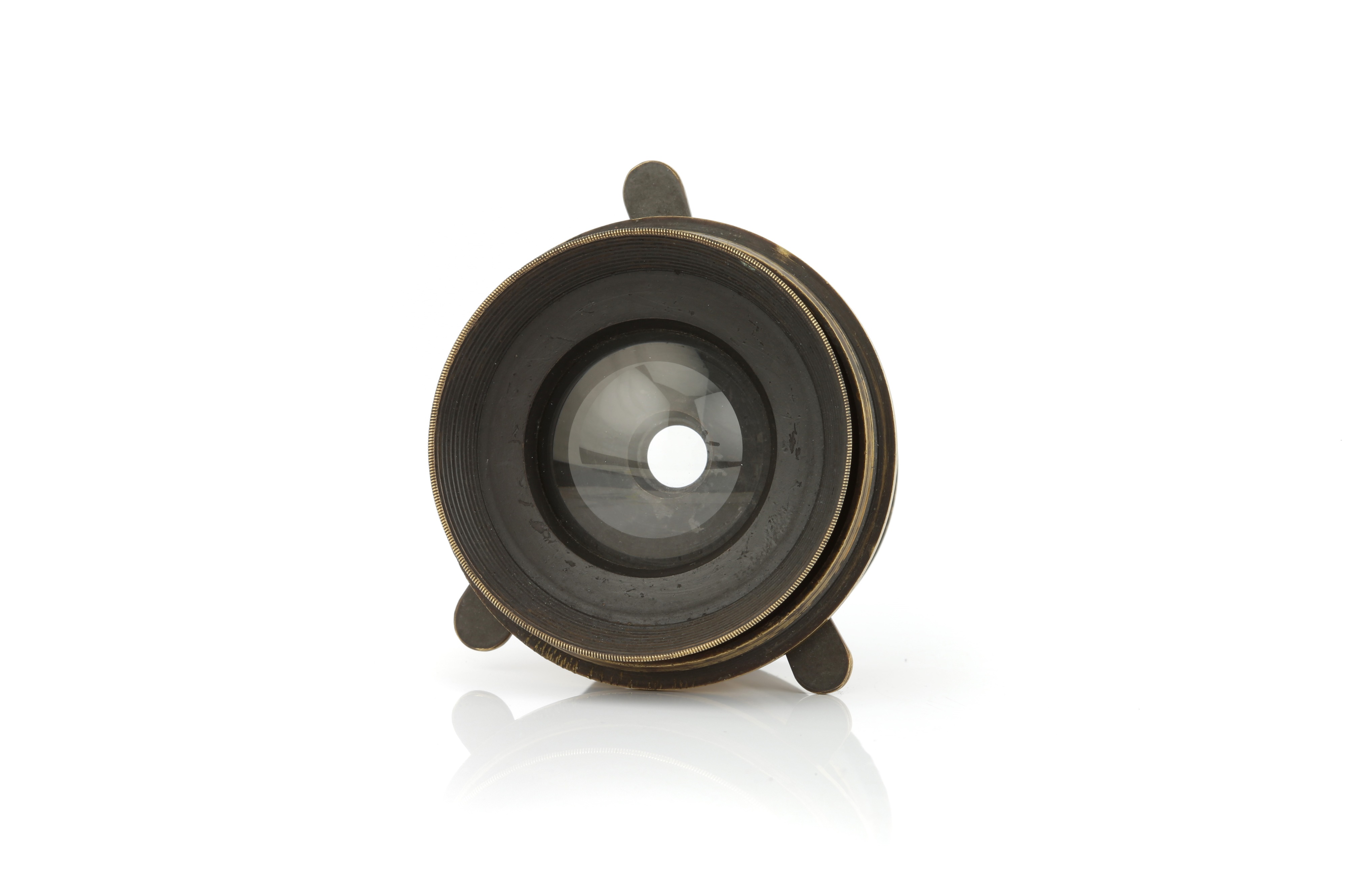 A Darlot Hémisphérique Wide Angle Brass Lens, - Image 4 of 4