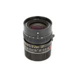 A Leitz Elmarit-M f/2.8 28mm Lens,