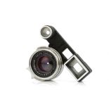 A Leitz Summilux f/1.4 35mm 'Steel Rim' Lens,