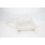4 Clear Developing Trays - 8" x 10",