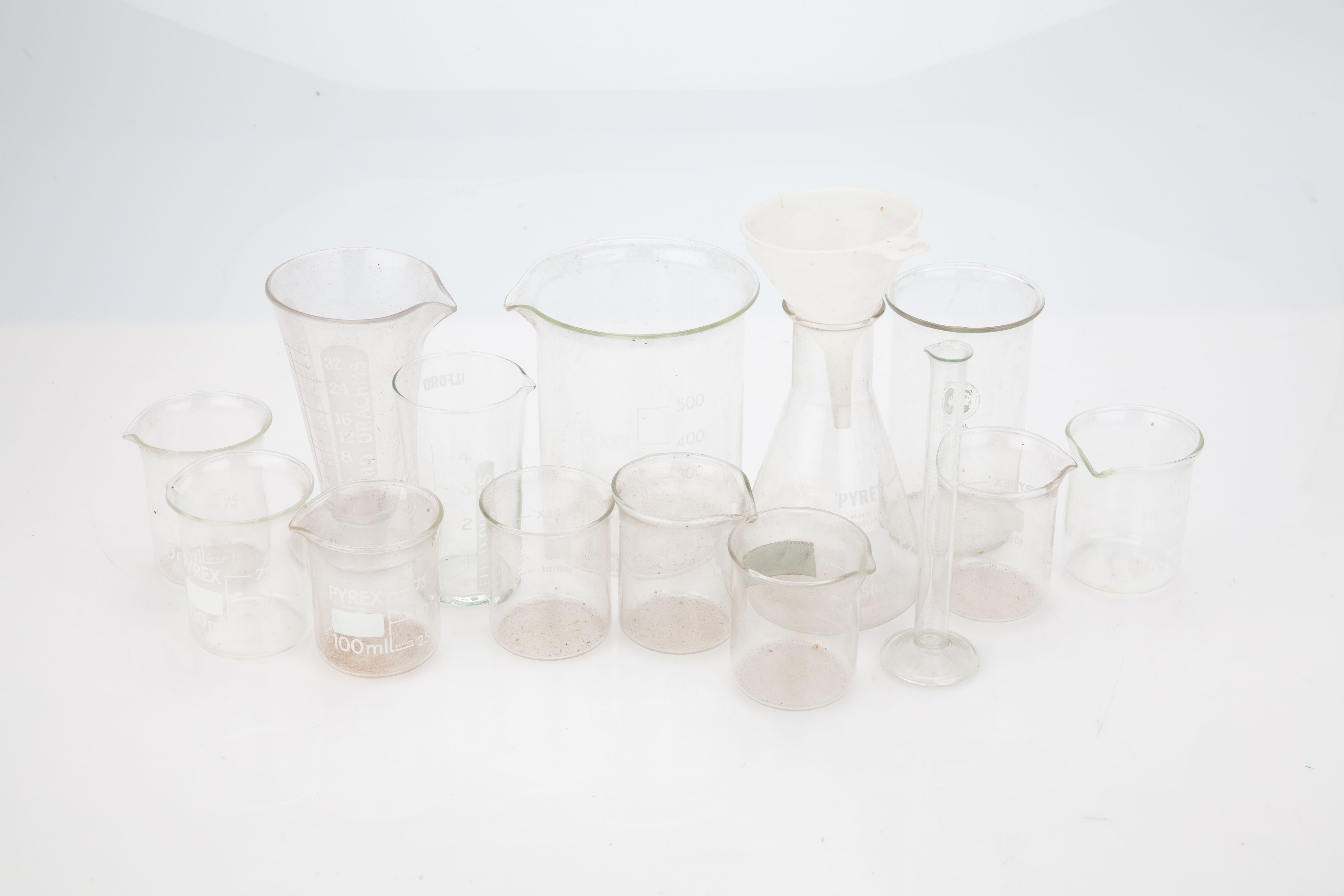 A Selection of Laboratory Glassware,