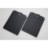 2 Fidelity Large Format 8" x 10" DDS Film Holders in Box,