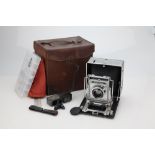 A Busch Pressman Large Format Camera,