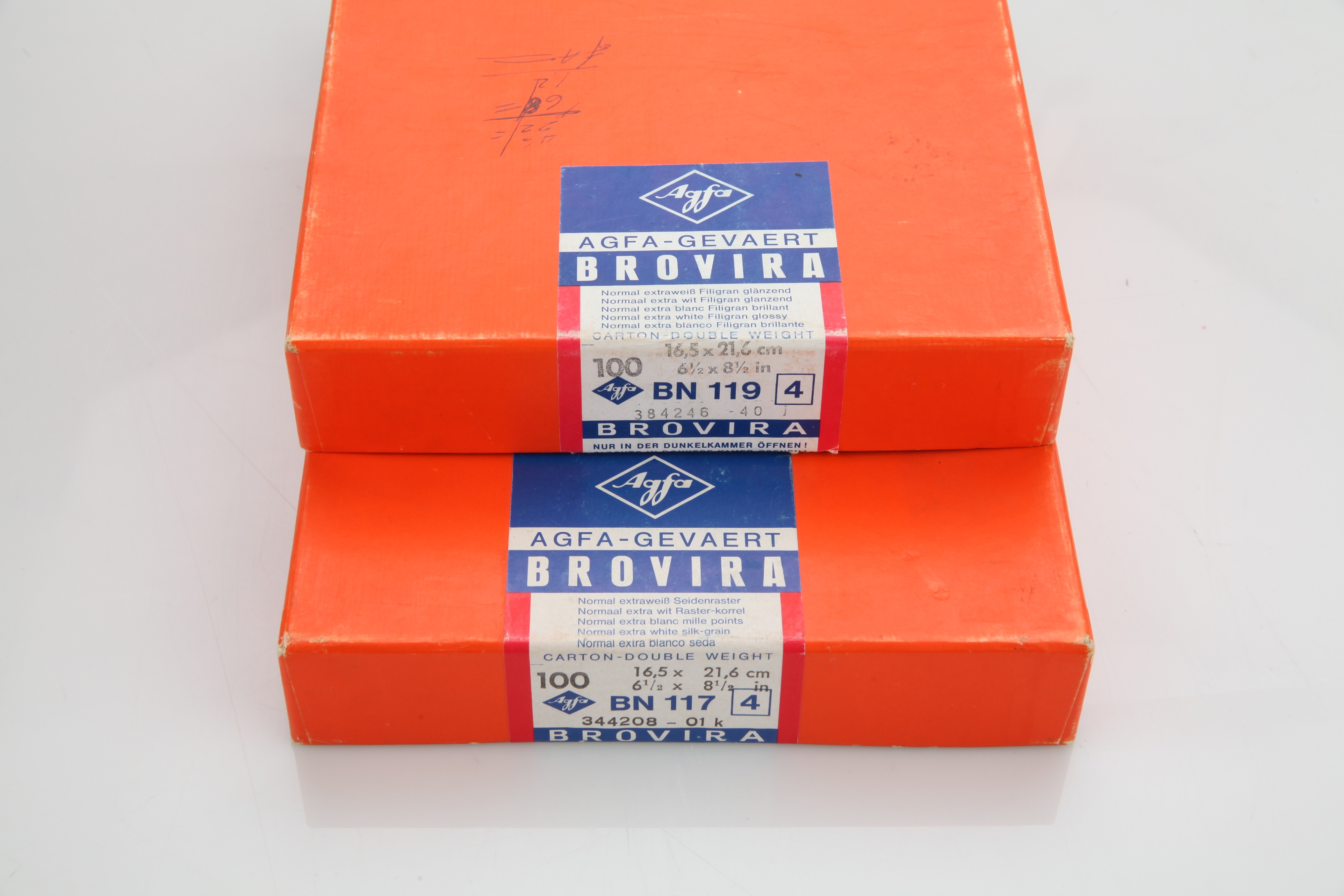 2 Boxes of Agfa-Gevaert Brovira 6.5" x 8.5" Photographic Paper, - Image 2 of 2