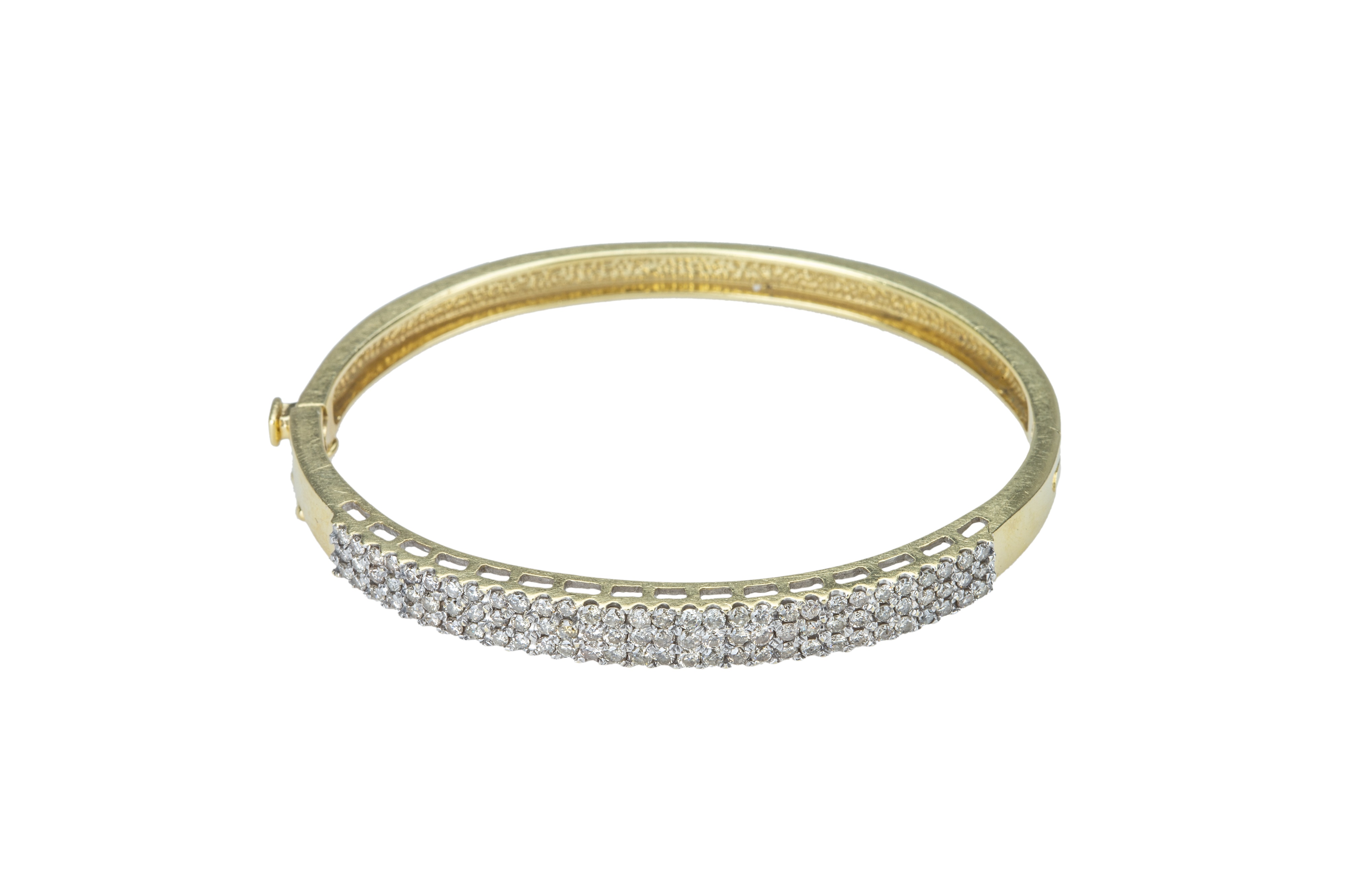 A diamond bangle. - Image 2 of 4