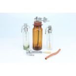 Three Early Chloroform / Ether Anaesthetic Bottles,
