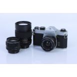 An Asahi Pentax SP500 SLR Camera,