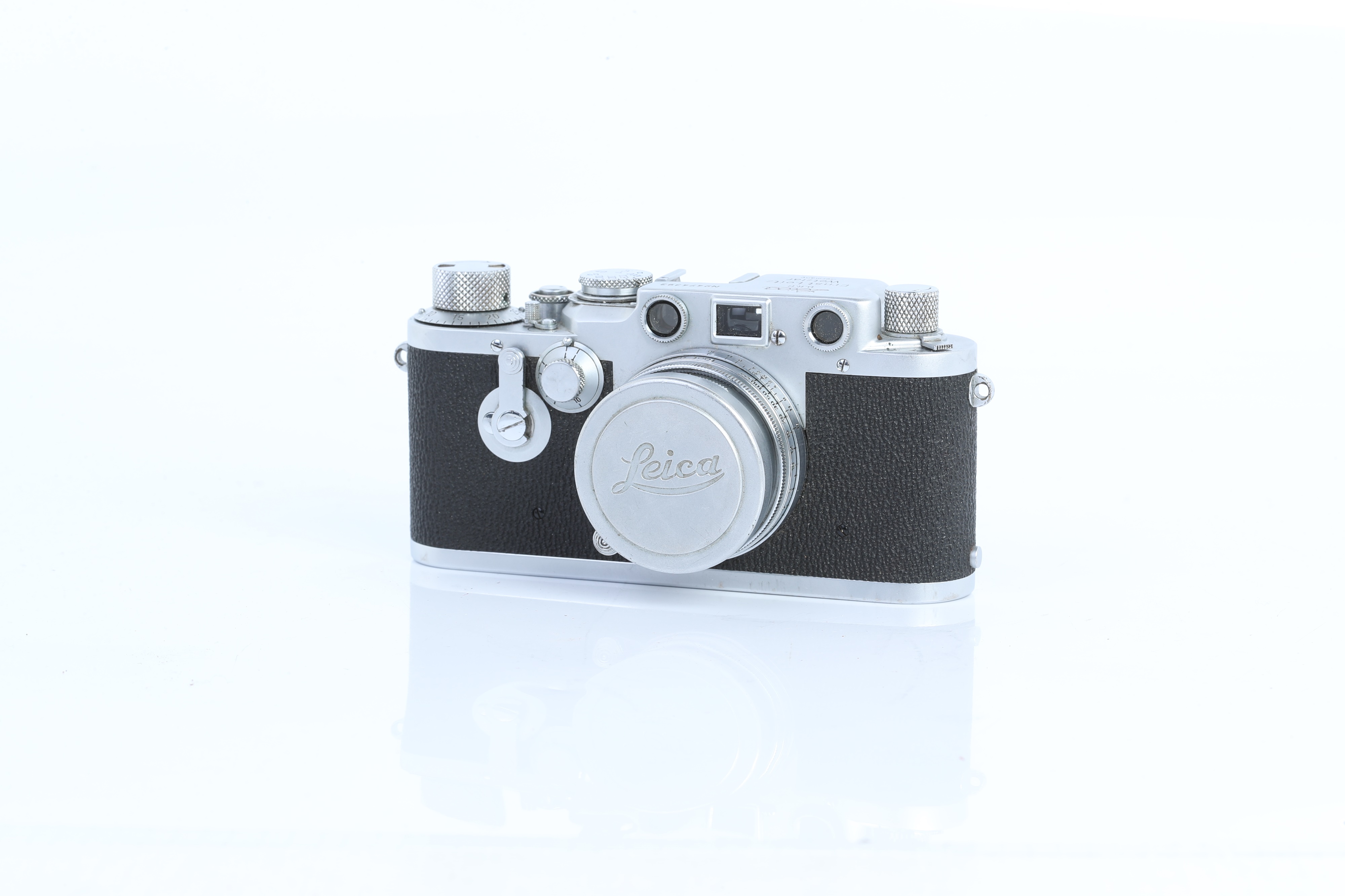 A Leica IIIc Rangefinder Camera, - Image 2 of 4