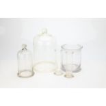 A Collection of Laboratory Glassware,