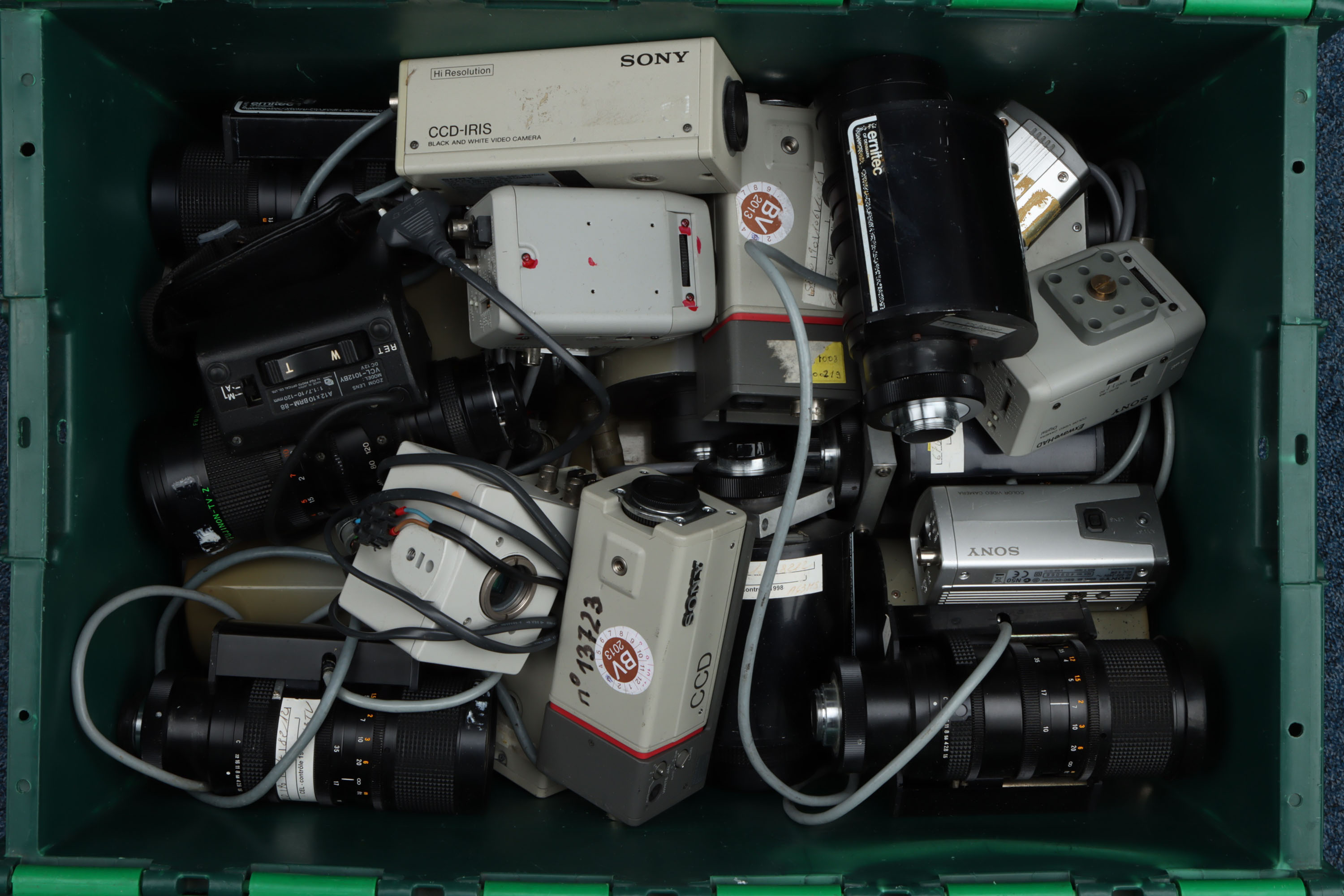 * A Very Large Selection of TV & CCVT Lenses,