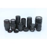 A Selection of Various Lenses,