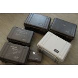 Five Peli Cases,