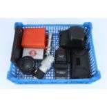A Small Selection of Various Camera Items,