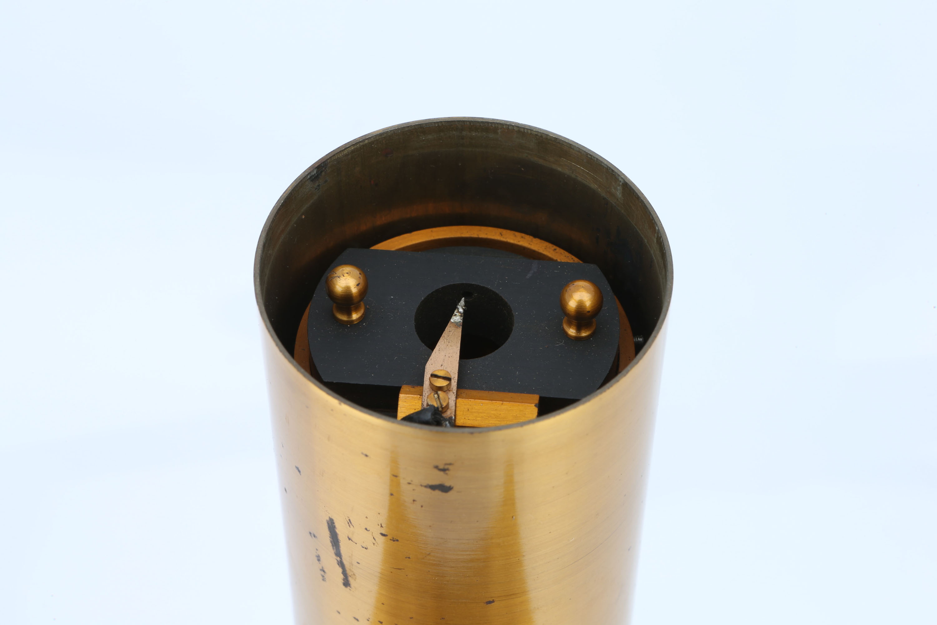 Brass & Mahogany High Sensitivity Galvanometer, - Image 3 of 5