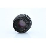 A Leitz Summicron-R f/2 50mm Lens,